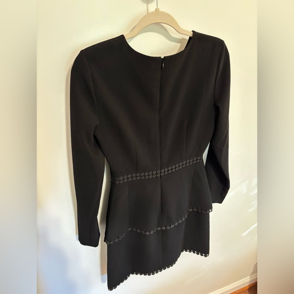 NWOT Club Monaco Terrona Black Long Sleeve Mini Dress - Picture 5 of 7